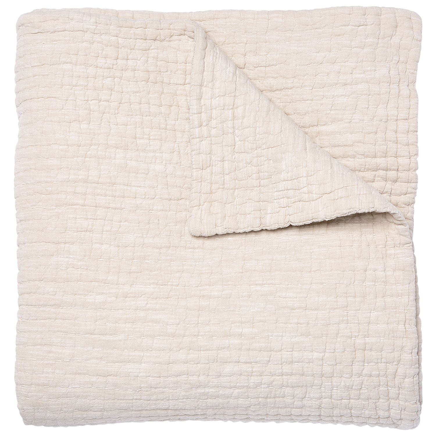 Vivada Sand Woven Quilt-Queen