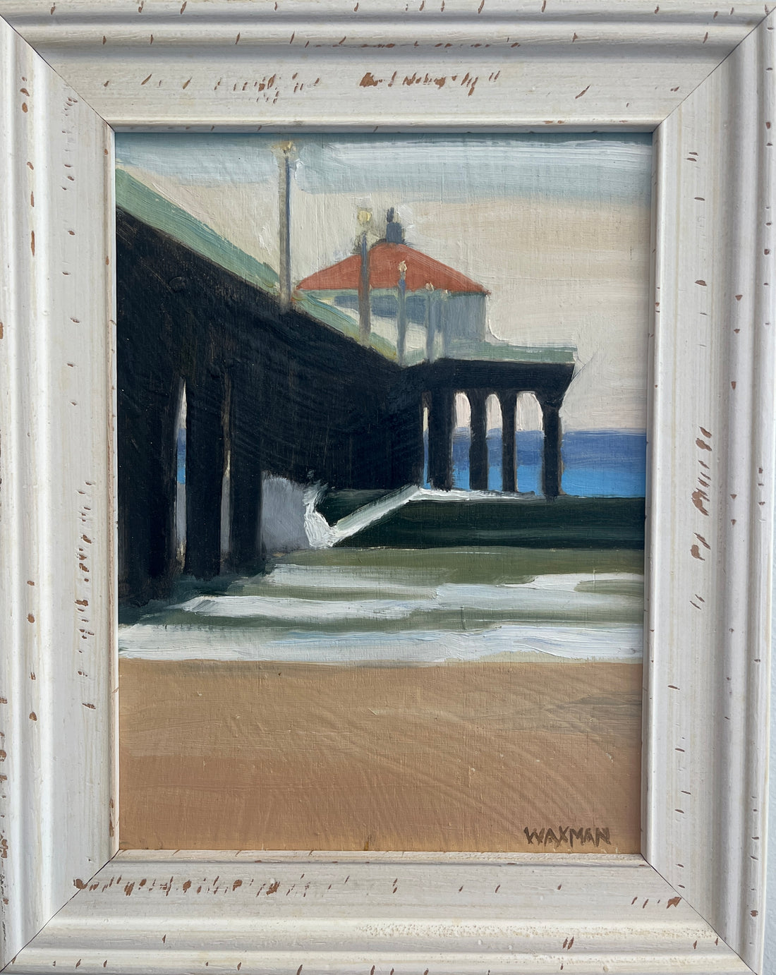 Original Painting of MB Pier 8&quot; x 10&quot;