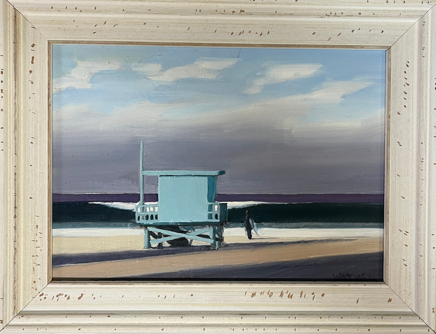 8 x 11&quot; Original Art of Lifeguard Tower