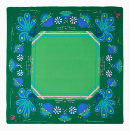 Birdie Green Mahjong Mat