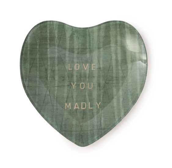 &quot;Love You Madly&quot; Plate