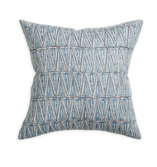 Milos Azure Decorative Pillow