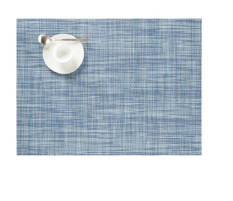 Mini Basketweave Chambray Placemat