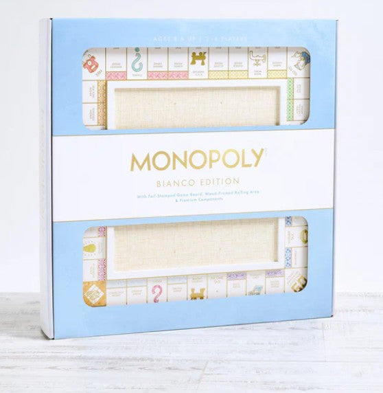 Monopoly Bianco w/Grasscloth