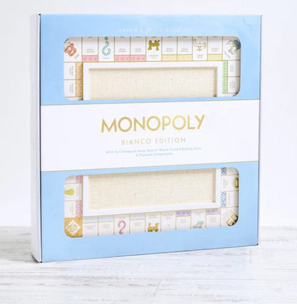 Monopoly Bianco w/Grasscloth