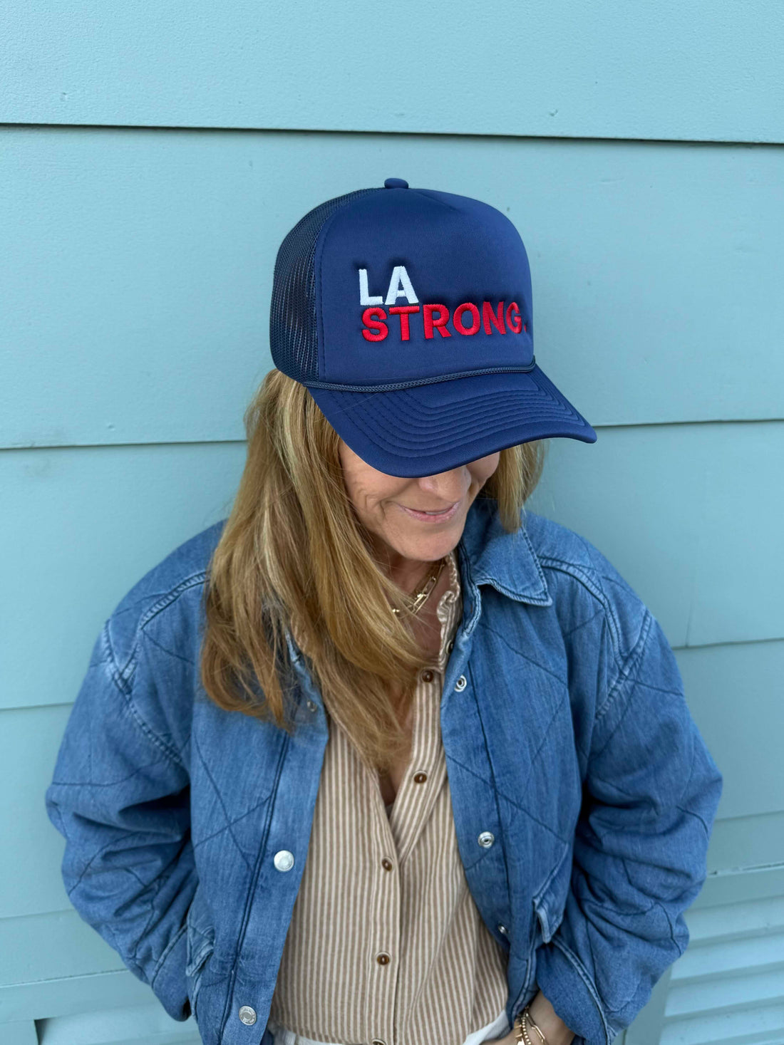 LA Strong Hat in Blue