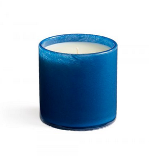 Blue Amber Candle