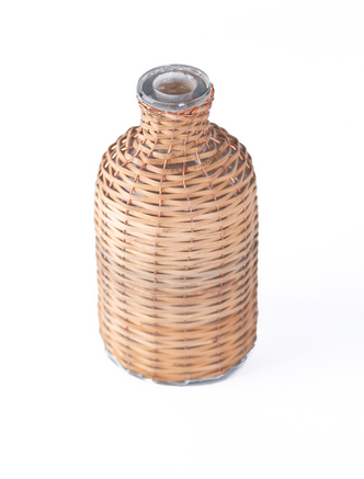 Rattan Bud Vase