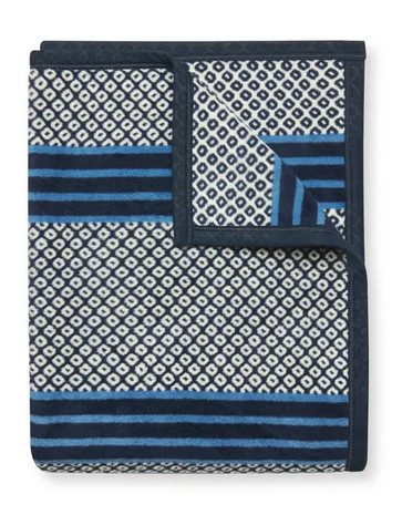 Classic Midnight Navy Blanket