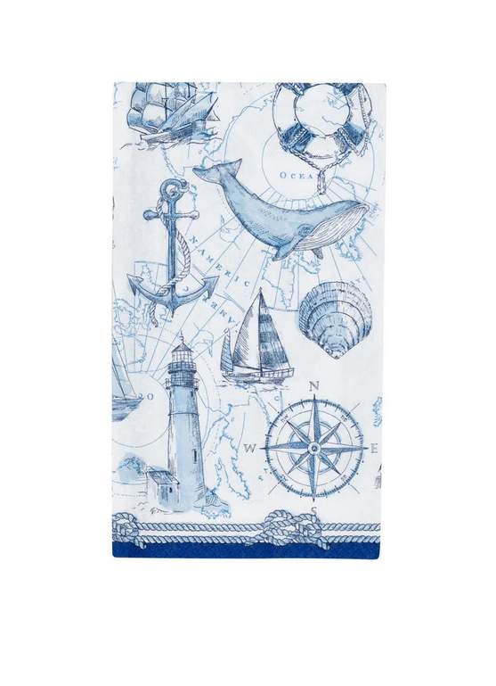 To the Lighthouse Guest Towel