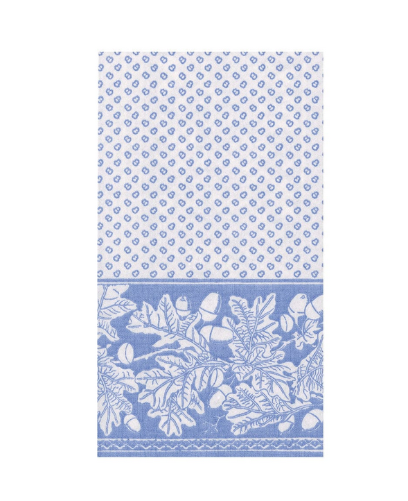 Blue Oak Leaves Napkin