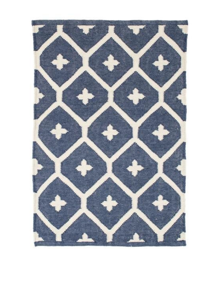 Elizabeth Navy Indoor/Outdoor Rug