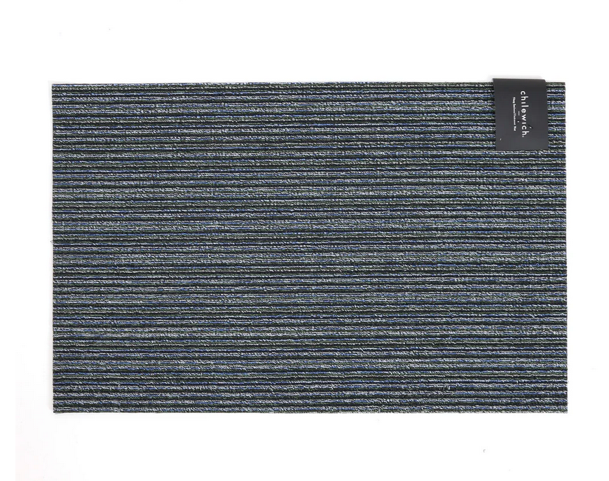 Forest Skinny Stripe Shag Mat
