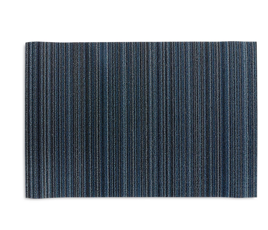 Blue Skinny Stripe Mat