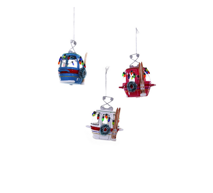 Ski Slope Gondola Ornament