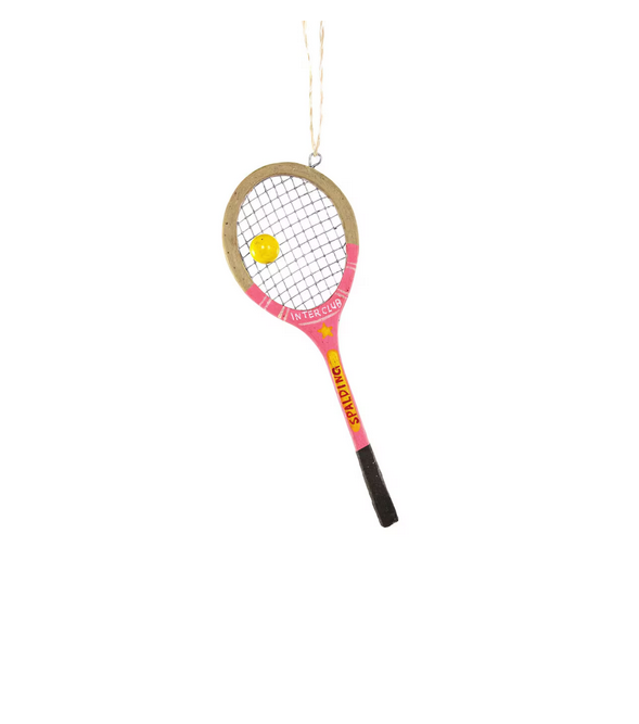Tennis Racket Ornament
