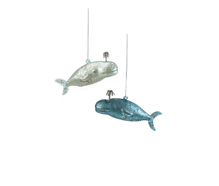 Victorian Whale Ornament