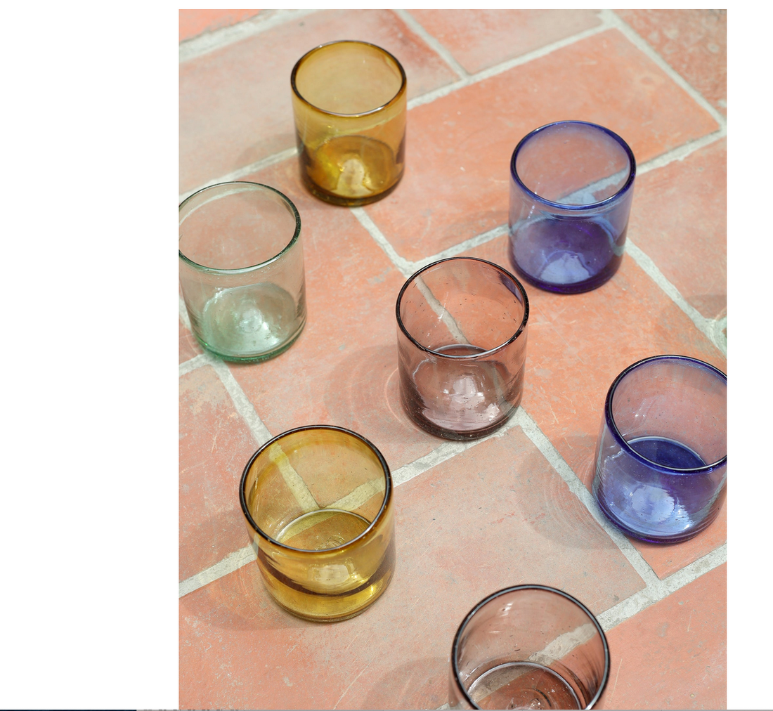 Hand Blown Tumbler Medium