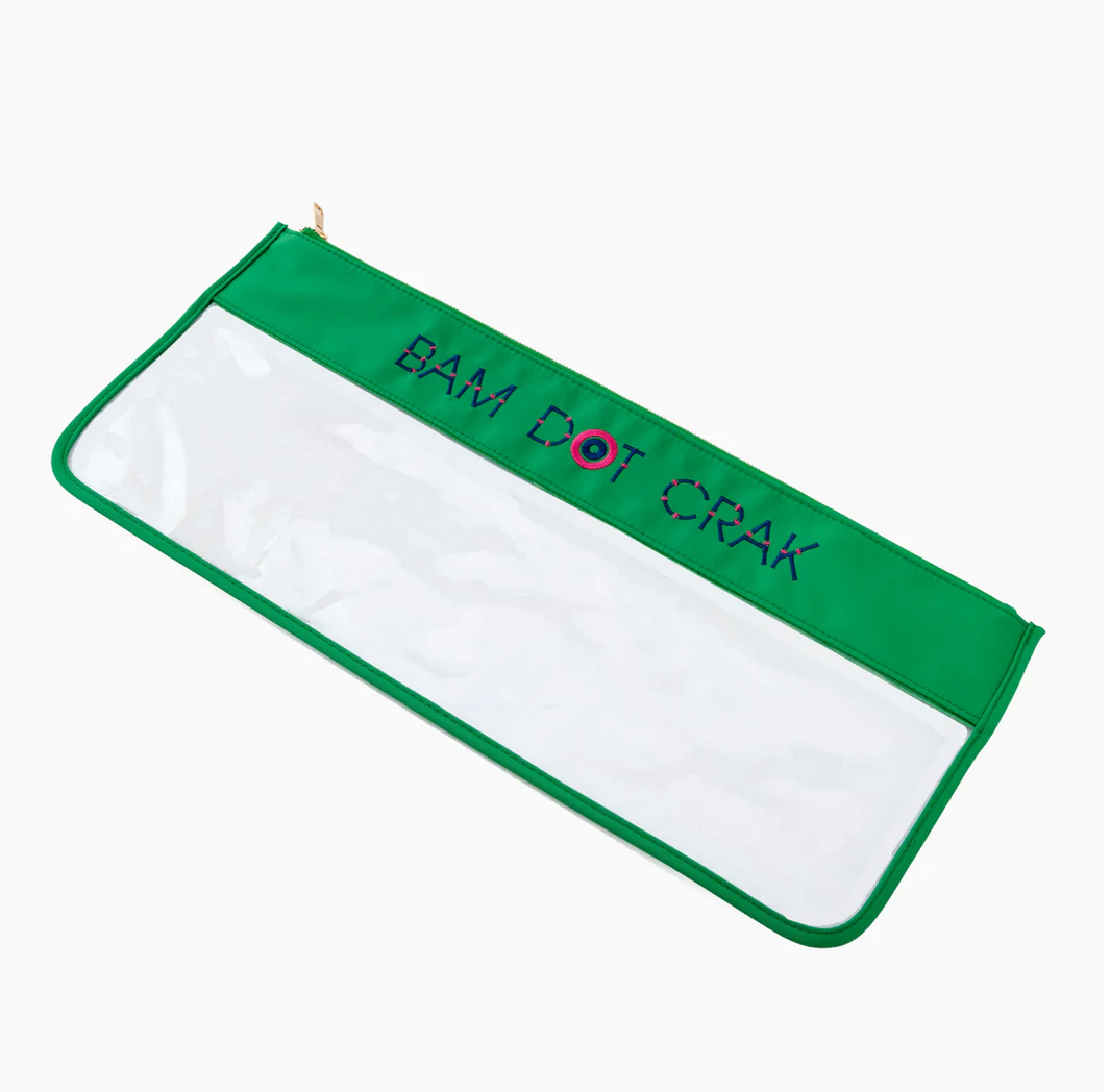 Green Tile Storage Bag