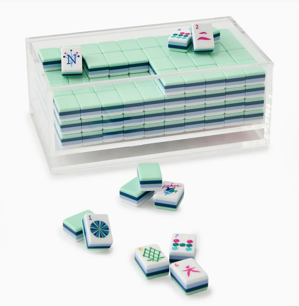 Mahjong Tile Box-Clear