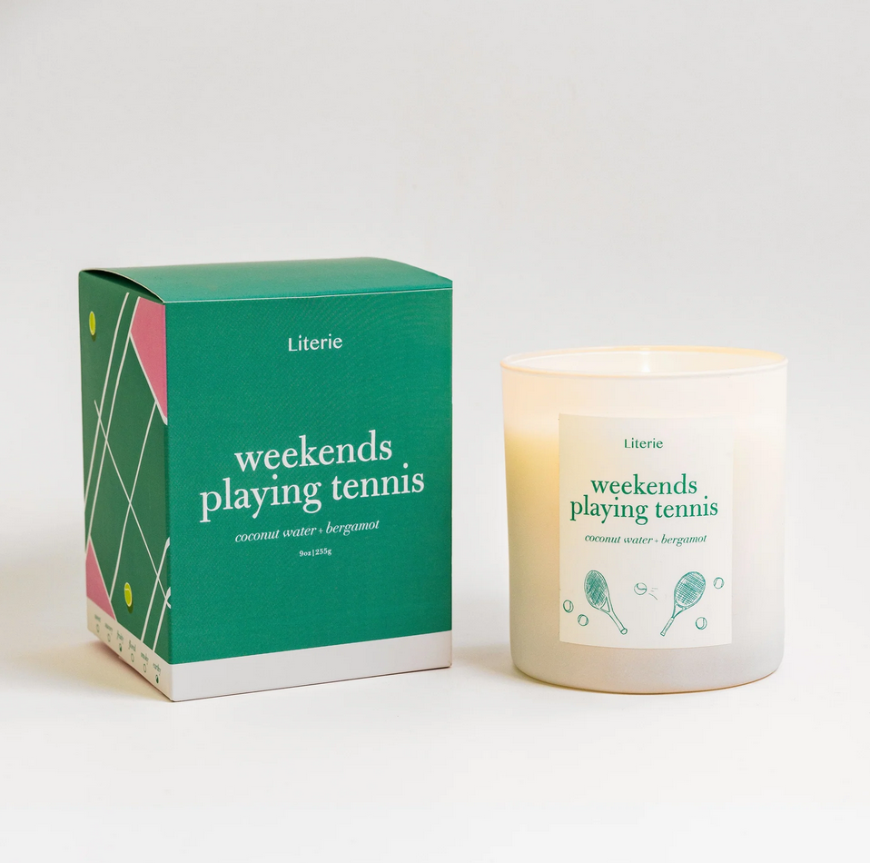 Tennis Candle