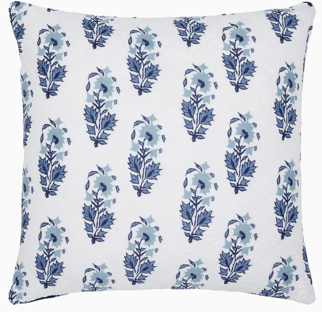 Kanak Indigo Euro Sham