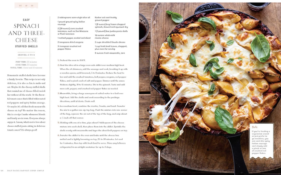 Half Baked Harvest Cookbook