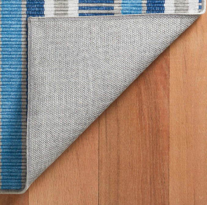 Blue/Grey Always Greener Washable 2x3