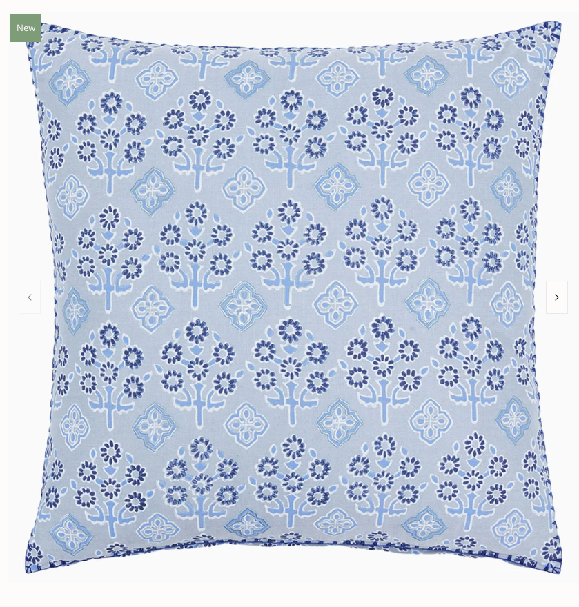 Aanan Light Indigo Pillow
