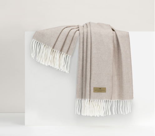 Smokey Mauve Throw