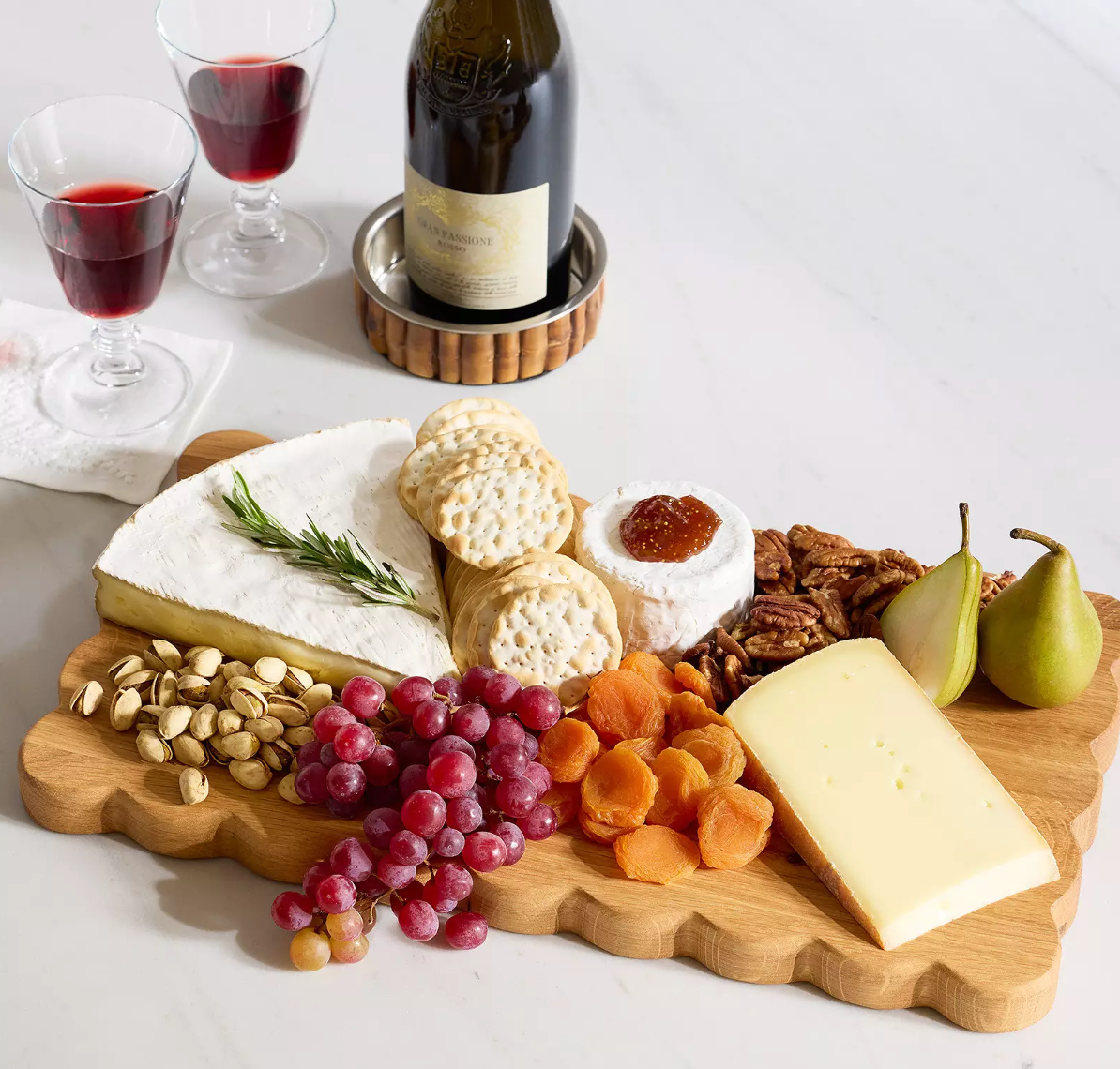 Scalloped Plank Serving Board