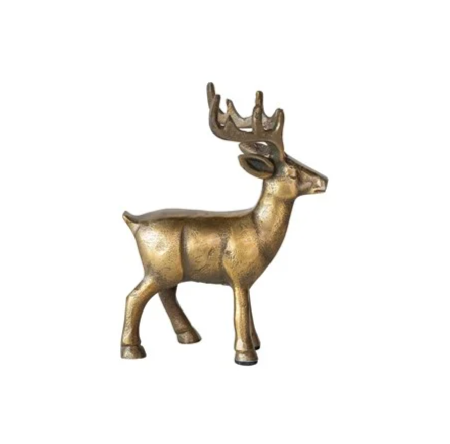 Aluminum Gold Reindeer