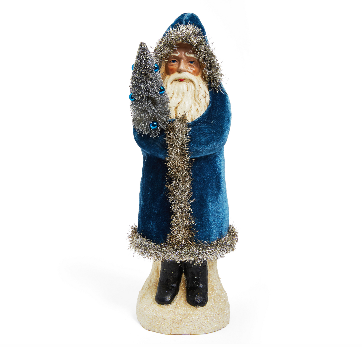 Blue Velvet Coastal Santa 2024