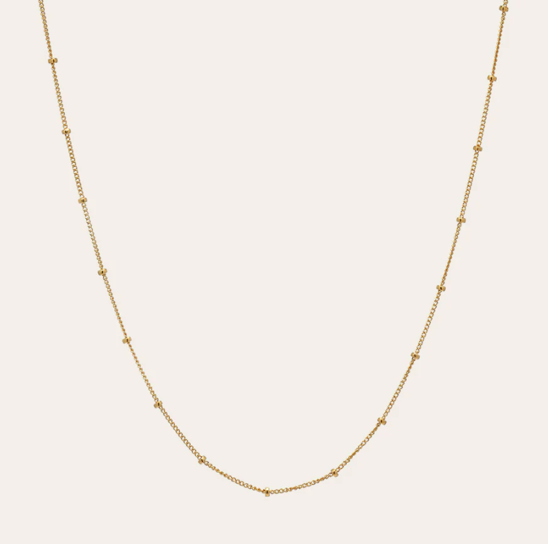 Segment Chain in 14K Gold