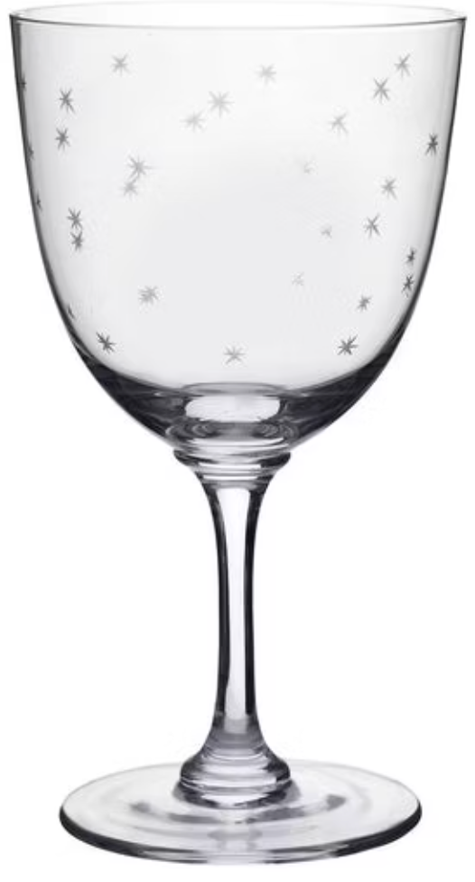 Stars Wine Glass Set