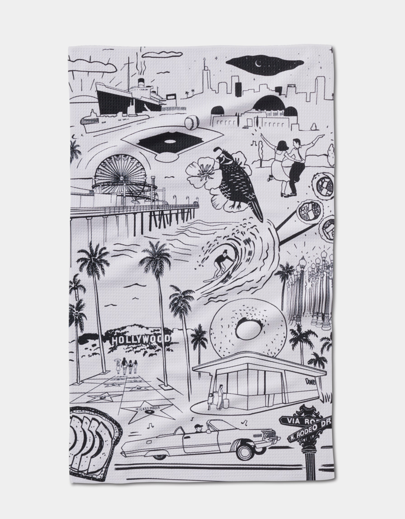 Los Angeles Tea Towel