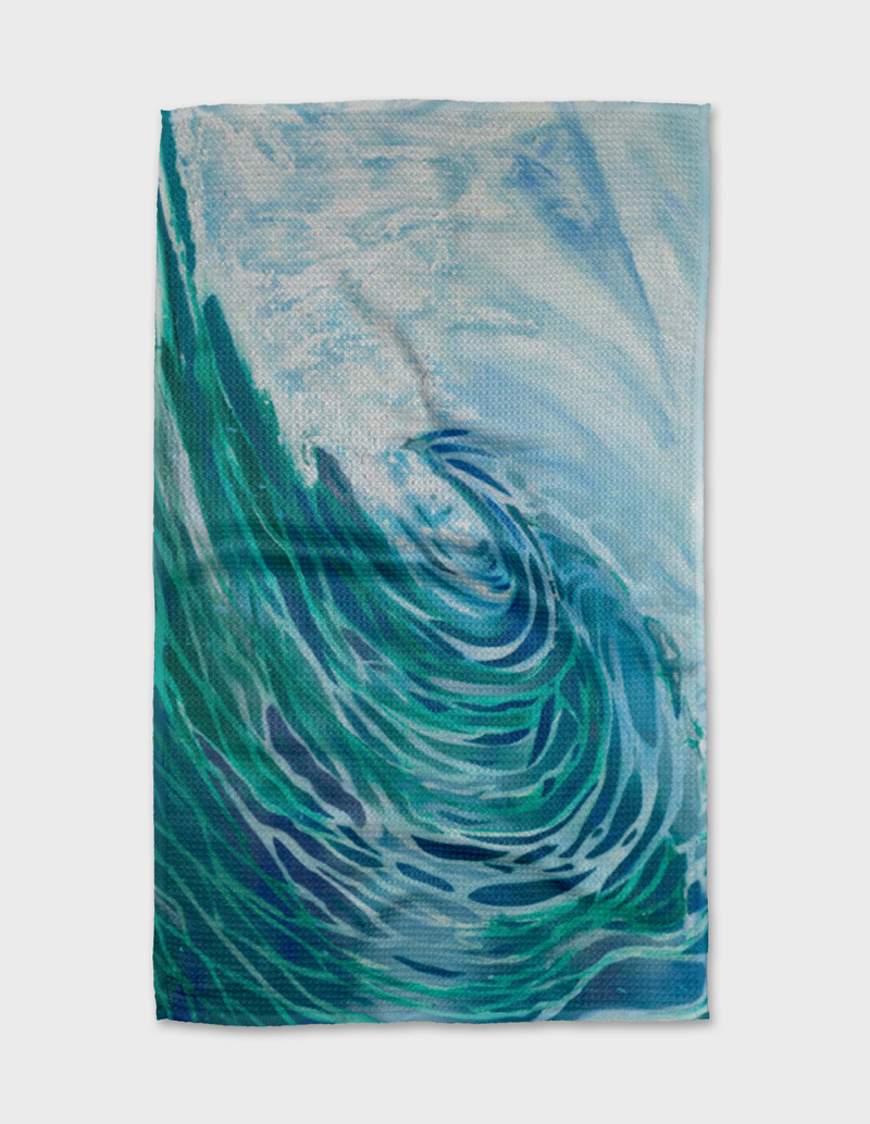Ocean Wave Tea towel