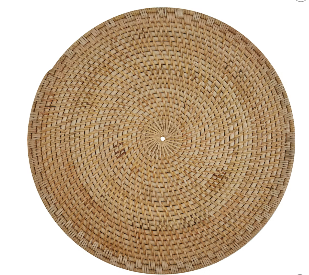 Natural Rattan Charger
