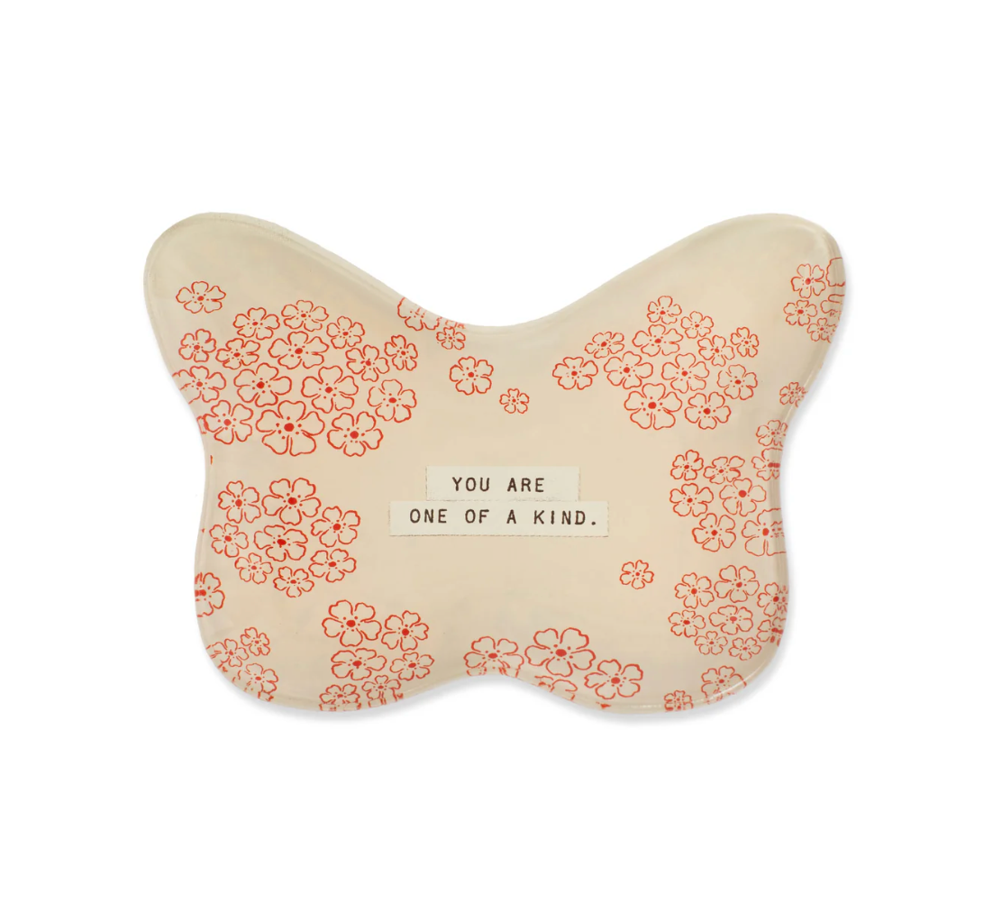 One of a Kind Butterfly Plate