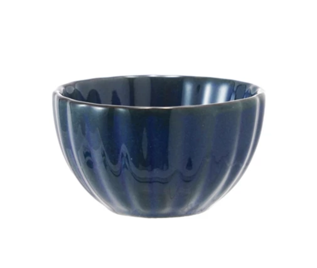 Fluted Glaze Bowl- 3.5&quot;