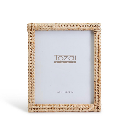 Woven Rattan Frame