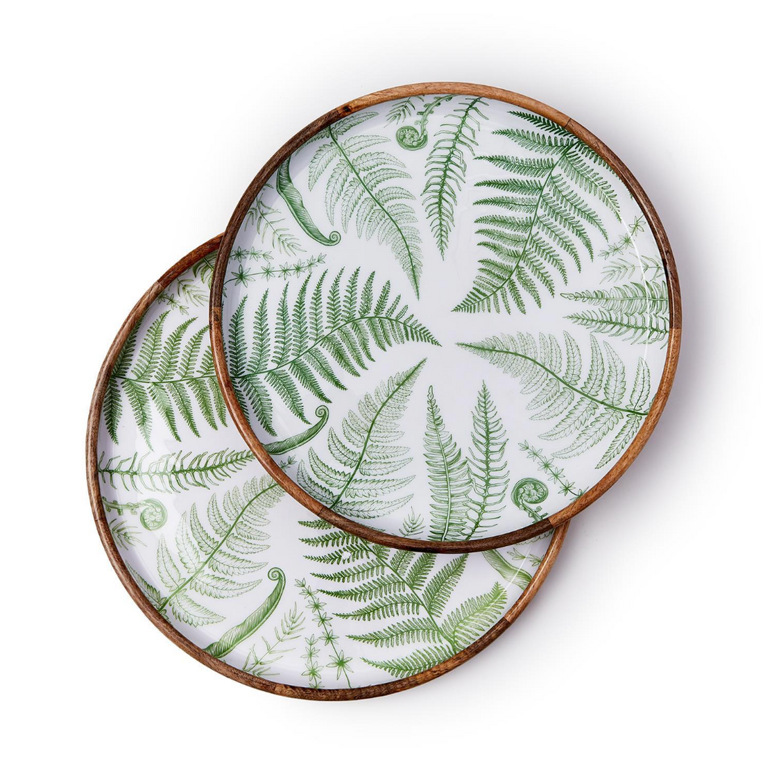 Fern Round Tray