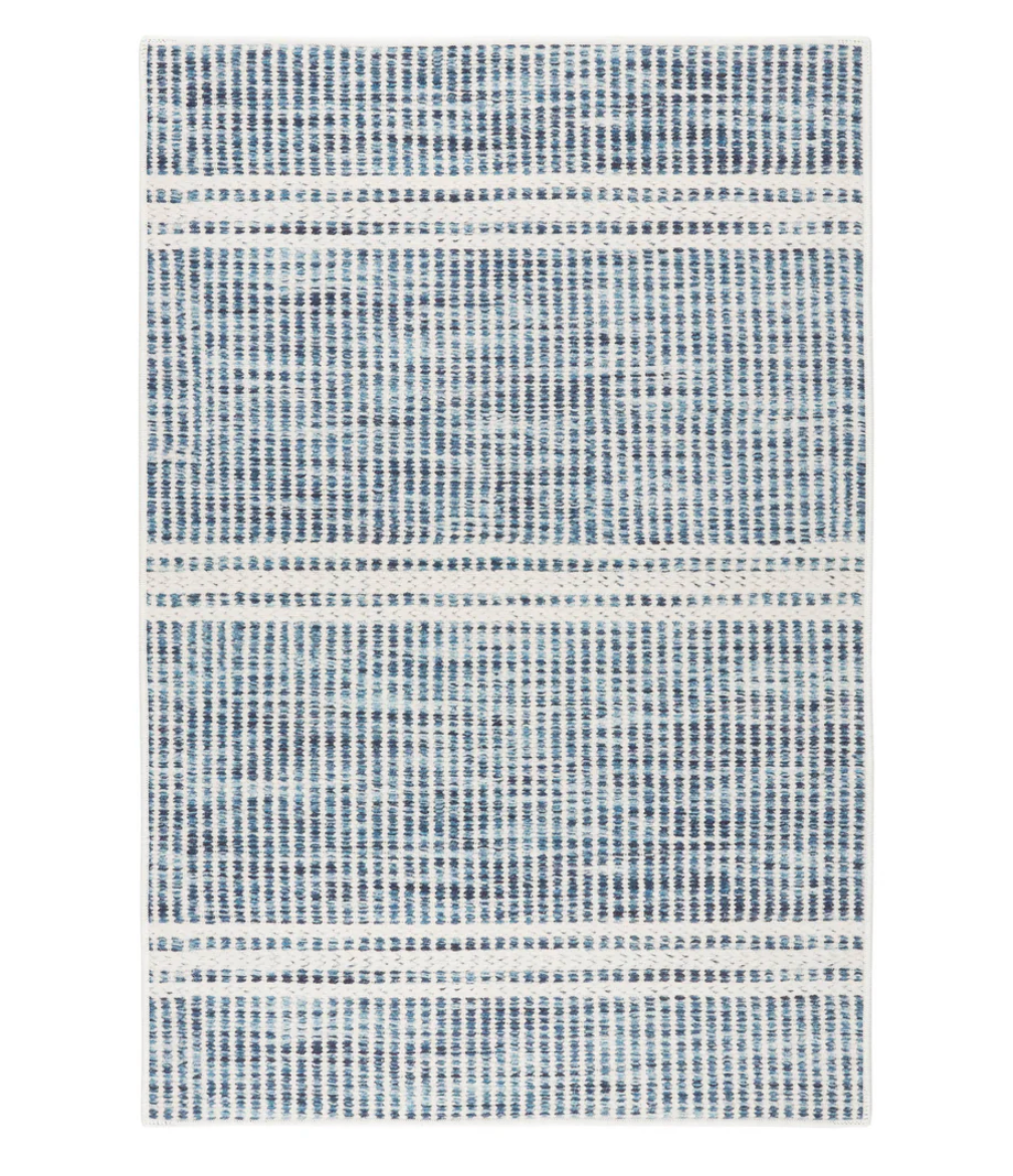 Malta Blue Washable Rug