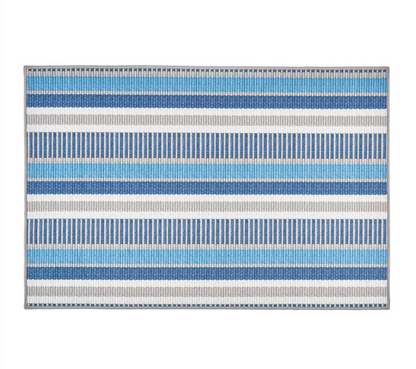 Blue/Grey Always Greener Washable 2x3