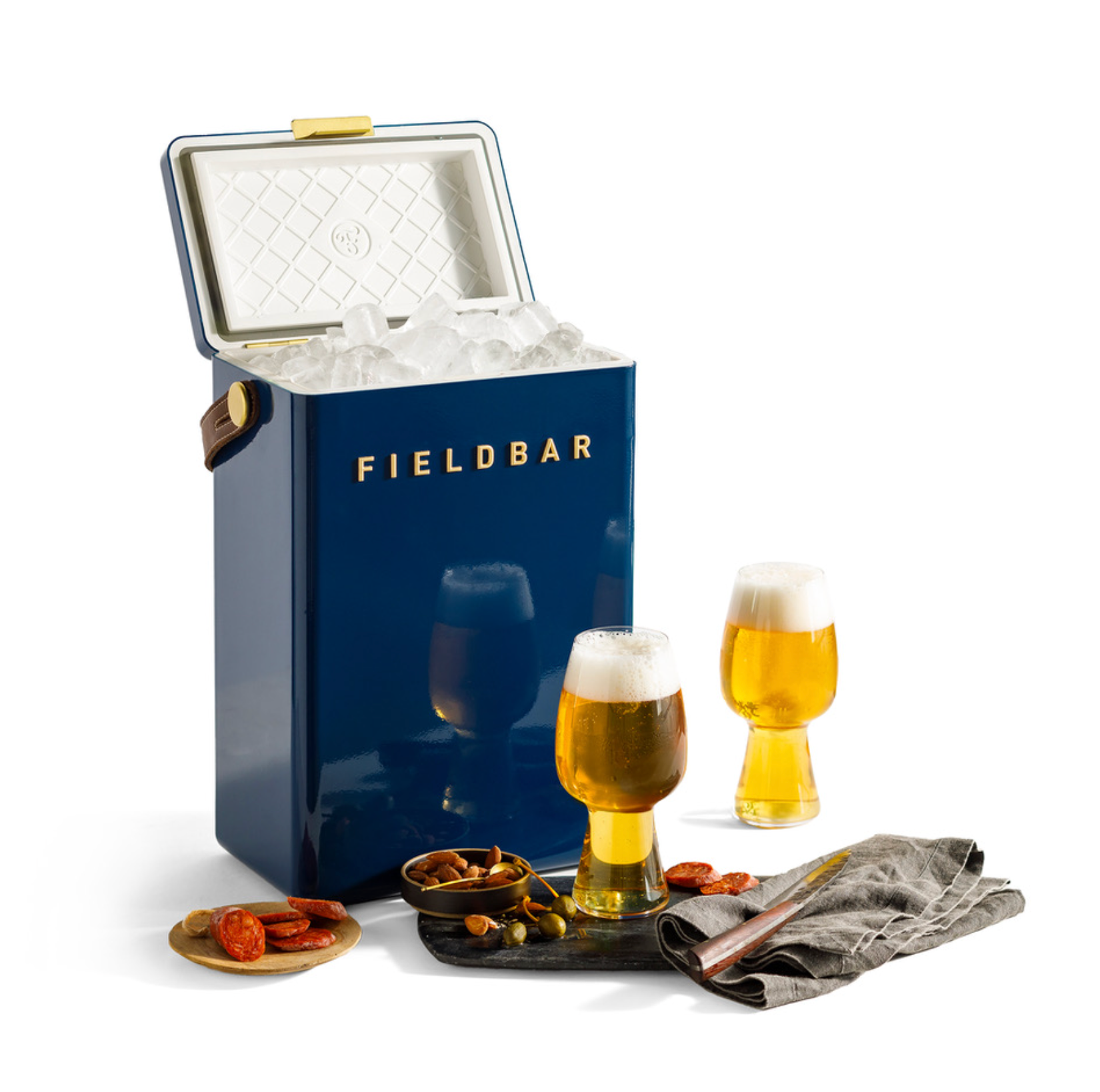 Navy Fieldbar Drinks Box – Waterleaf Home