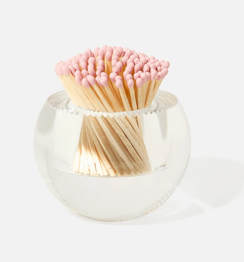 Light Pink Round Matches