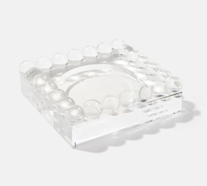Small Bubble Lucite Tray