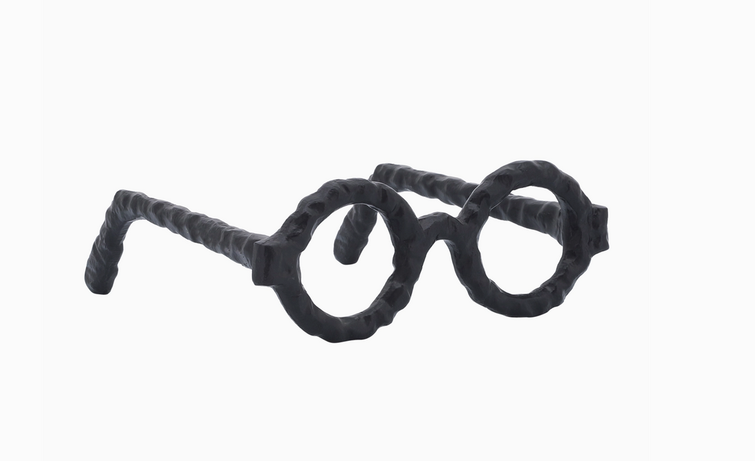 Round Eyeglass Sculpture