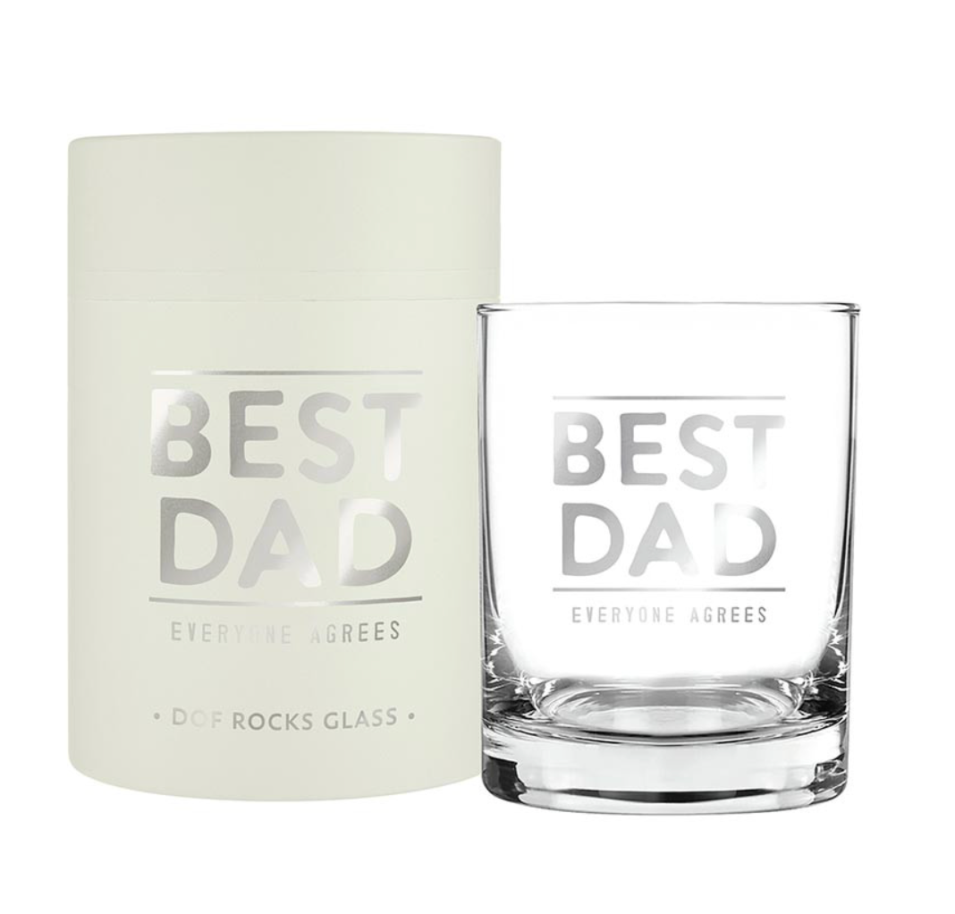 DAD Rocks Glass