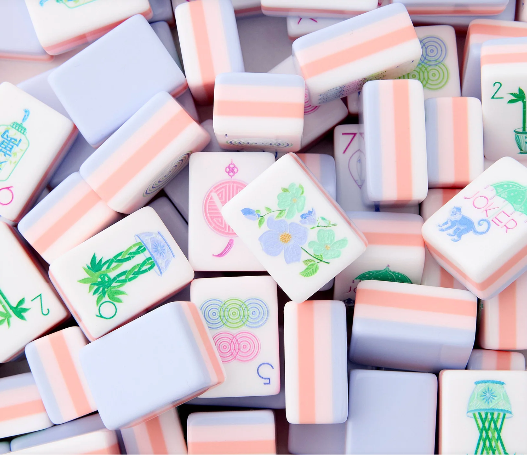 Luminaire Mahjong Tiles